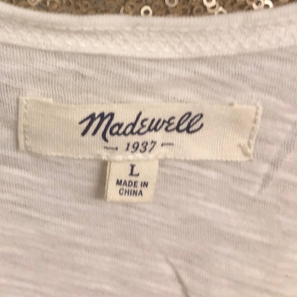 Madewell Sz L Embroidered Paisley Tank EUC - Picture 4 of 4